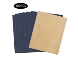 100 Hojas De Papel De Lija Impermeable P800 Para Uso En Seco Y Húmedo, Papel De Lija Abrasivo Para Madera, Metal Y Pintura.