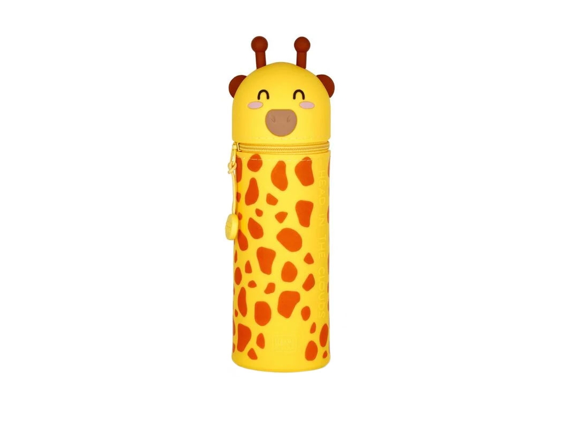 Estuche para lápices de silicona 2 en 1 Legami Kawaii Giraffe Ka0017