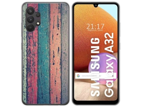 Carcasa Samsung Galaxy A32 4G TUMUNDOSMARTPHONE Dibujos Multicolor