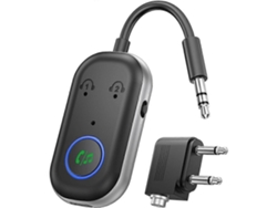 Transmisor/receptor Bluetooth 5.3 GOKOCO con entrada auxiliar