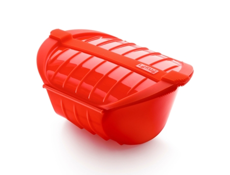 Estuche a Vapor LÉKUÉ 3-4 Personas (1000ml - 26 x 19 x 11.5 cm - Silicona)