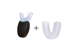 Escova De Dentes Elétrica Sônica Inteligente Tipo U Com Cabeça De Silicone De 360 ​​graus, Carregamento Automático Usb E À Prova D'água.