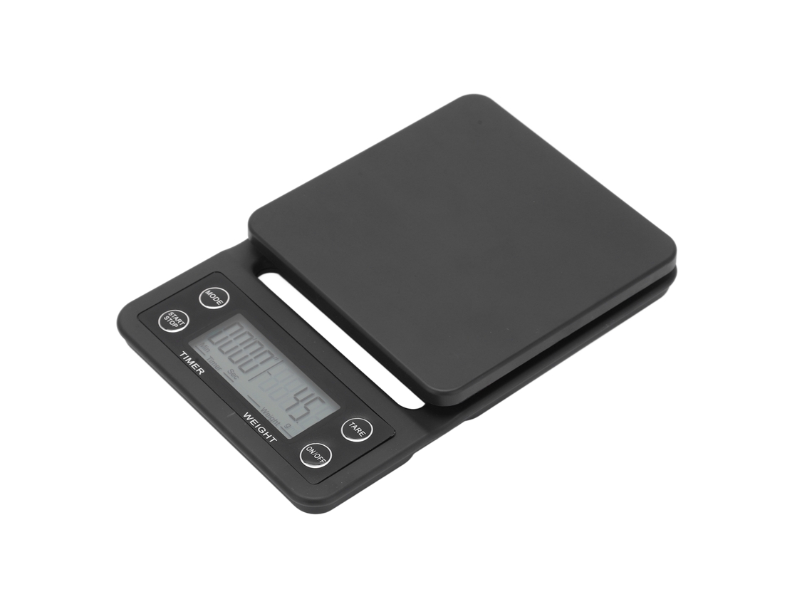Balanza De Cocina Digital K07 De 3 Kg/0,1 G Con Temporizador, Resistente Al Agua Y Pantalla Led.
