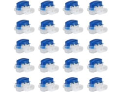 Conjunto De 20 Conectores De Cable De Resina Para Cortacésped Robot Automower Impermeables