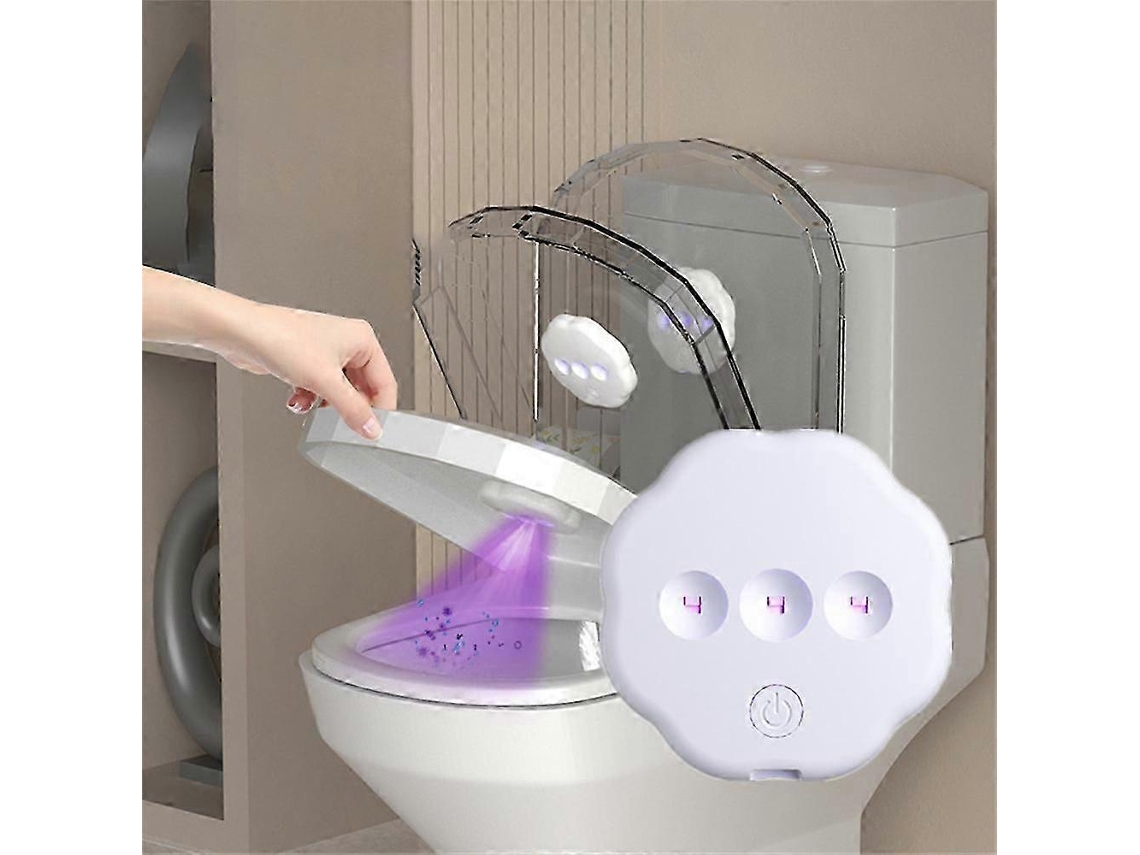 Lámpara de desinfección inteligente para baño, esterilizador UV, mini esterilizador automático para inodoro y baño Nostalgia88