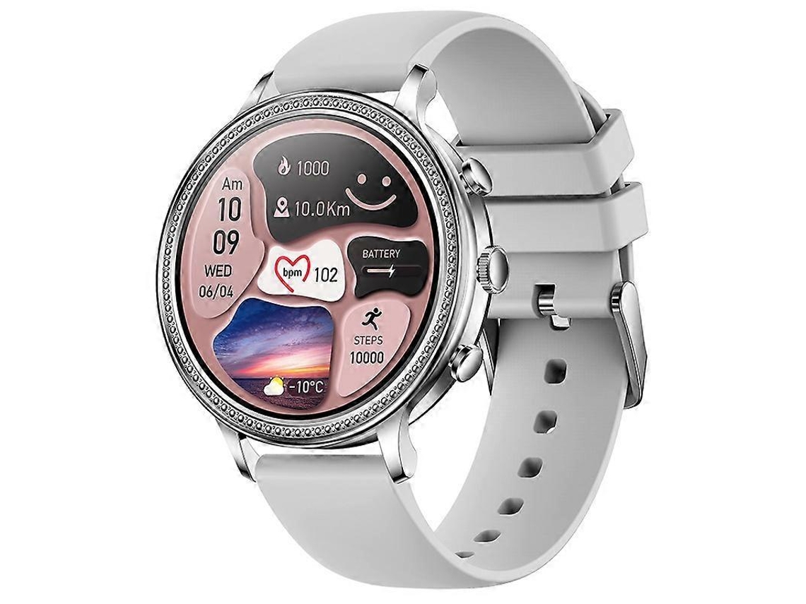 Reloj inteligente V60 de 1,39 pulgadas, multifuncional, resistente al agua, con llamadas Bluetooth, para bicicleta eléctrica Ly