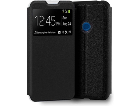Funda para Wiko View 5 COOL Flip Cover Negro