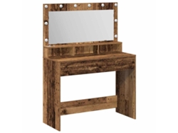 Tocador - Tocador antiguo de madera con estante 100 x 41 x 135 cm HARLANV1