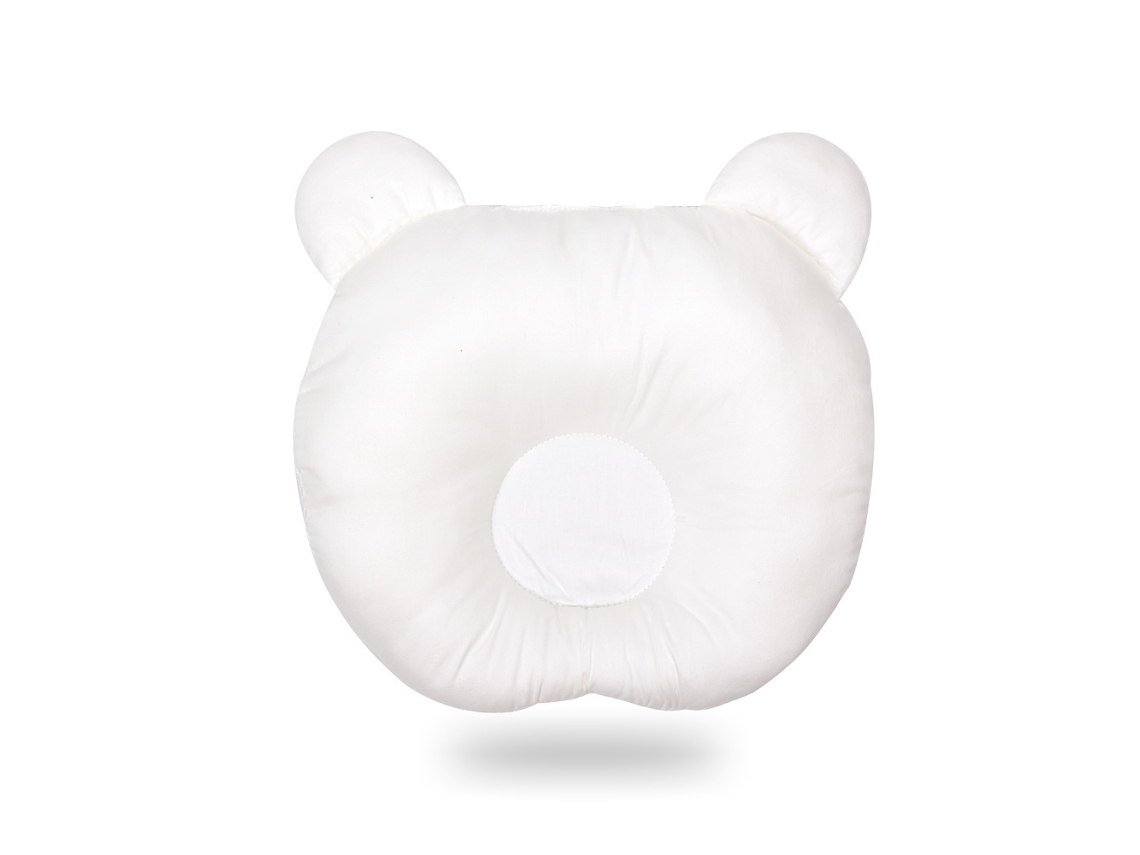 Almohada Moldeadora Para Bebés Para Prevenir La Deflexión De La Cabeza Y Corregir La Forma De La Cabeza Blanco 30 * 23 Cm SIURN