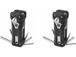 Kit de herramientas multifuncional para bicicleta con herramienta para cadena, ideal para reparación de Gokoco (2 unidades)