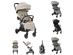 Cochecito, Buggy Eden Hasta 22 kg Suspensión Protección contra la lluvia Plegable Beige Kikkaboo