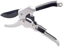 Tijeras De Podar Profesionales Sk5 Acero Inoxidable Hoja Precisa, Mango Aluminio, Seguridad Con Cierre, Para Jardinería