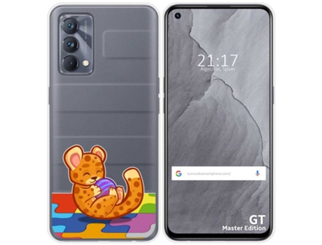 Carcasa Realme GT Master Edition TUMUNDOSMARTPHONE Dibujos Transparente Multicolor