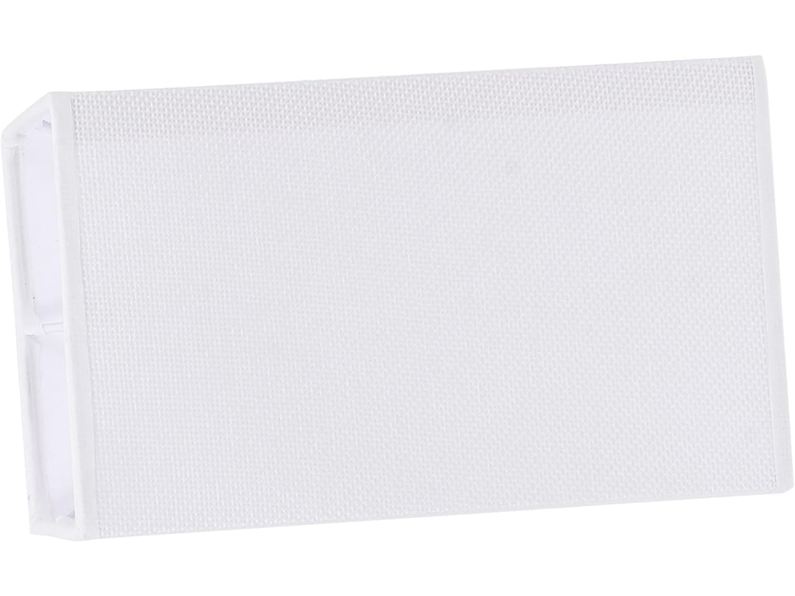 Pantalla Cuadrada Blanca Para Bombilla E27, Fabricada En Tela Y Hierro, Cubierta Ligera Para Lámpara De Salón O Dormitorio.