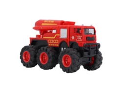 Modelo de camión de bomberos a escala 1:16, año 2026, aleación fundida a presión, 6 ruedas, función de rociado, juguete realista.