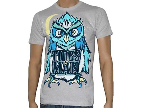 Camiseta ROCKINSTONE Tides Of Man Búho (M)
