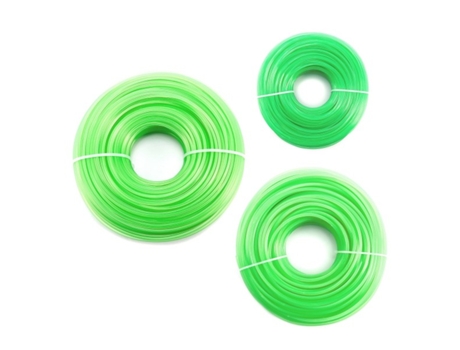 Desbrozadora Alambre de Nylon Reforzado Bobina Ø 3 0Mm X 20 Metros Verde TRADE SHOP TRAESIO