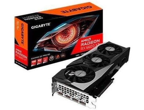 Tarjeta Gráfica GIGABYTE (AMD - 8 GB GDDR6)