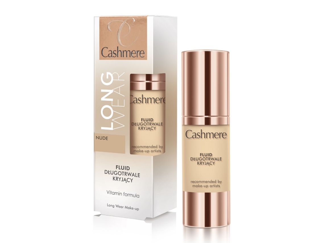 Base Líquida De Maquillaje De Larga Duración De Cachemira En Tono Nude, 30ml
