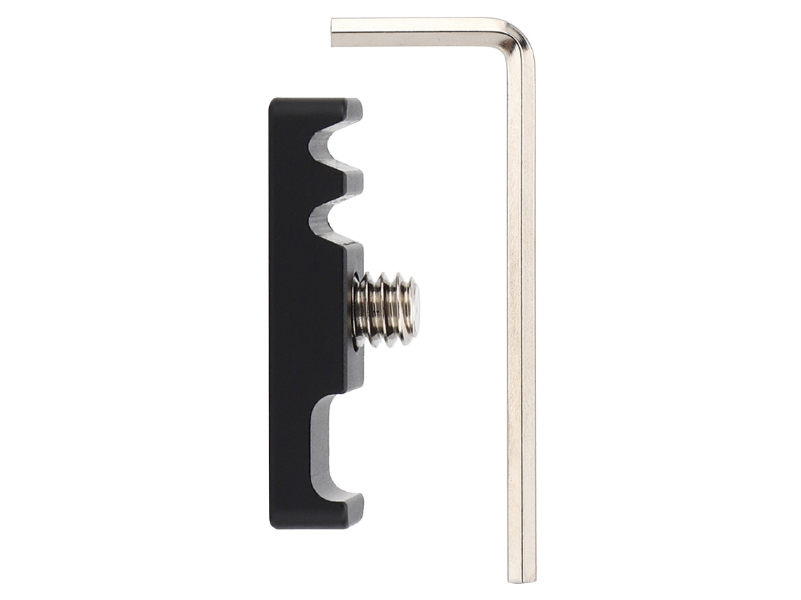 TRUYUETY Kit de Abrazadera de Alambre para Jaula Portátil Fijación 1/4 Pulgada Montaje Universal Ligero
