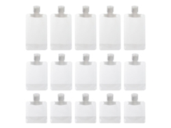 Bolsas De Maquillaje Líquidas Portátiles, Diseño Profesional, Ahorradoras De Espacio, Transparentes, Amplias Aplicaciones, A Prueba De Fugas, Ideales