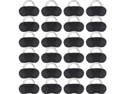 Juego De 24 Antifaces Para Dormir, Suaves, Que Bloquean La Luz, Ideales Para Viajes Y Descanso.