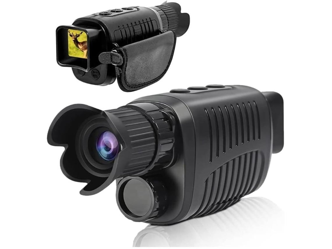 Óculos De Visão Noturna Para Adultos Óculos De Visão Noturna Infravermelha R7 1080p Full Hd Salvar Fotos E Vídeos Para Caça Viagens Preto Facpoet