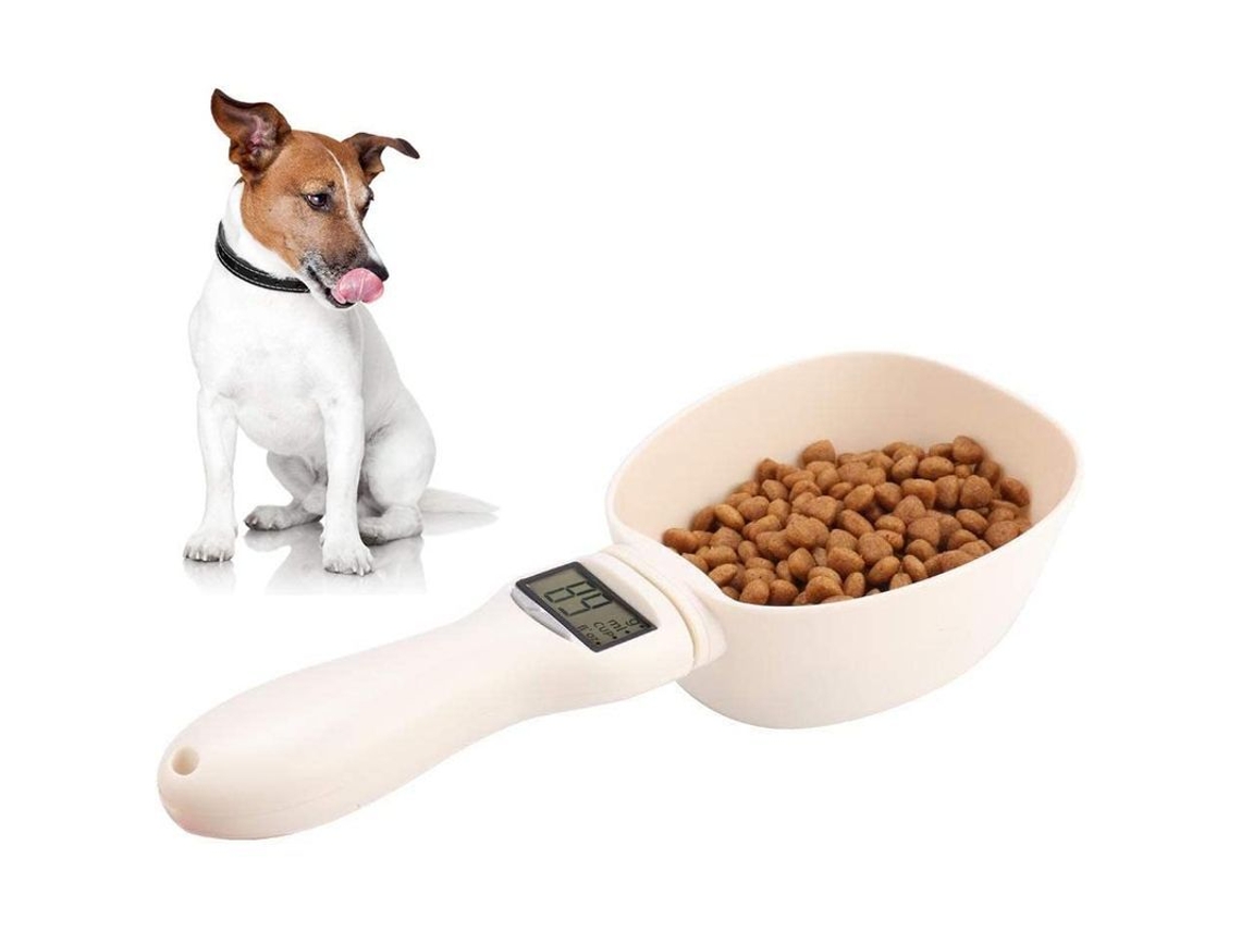 Cuchara Medidora Digital Para Mascotas Con Pantalla Lcd, Ideal Para Comida Seca De Perros Gatos Conejos Aves