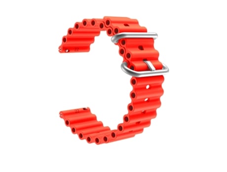 Correa Pulsera Round Rojo para Huawei Watch Gt 3 Classic 46Mm