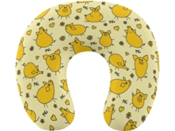 Almohada Viaje Forma Cerdito, Espuma Viscoelástica Viscoelástica Fácil Relajación Cómodos Familia.brfácil