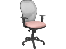 Silla de Escritorio Operativa PYC Jorquera Rosa GR (Brazos Ajustables - Malla)