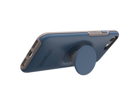 OTTERBOX Custodia Symmetry con Popsockets per Apple Iphone SE 2022 2020 A2783 A2275 Iphone 8 A1863 Iphone 7 A1660 Blu