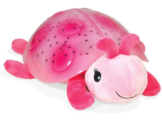 Cloud B Twilight luz nocturna mariquita rosa peluche planetario quitamiedos ladybug pink