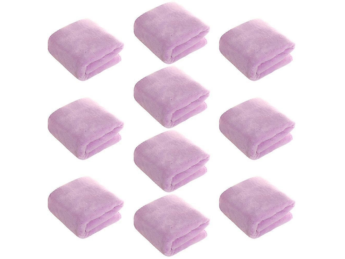 Toallas de peluquería (paquete de 10) de secado rápido para cabello, manos y rostro, para usar en casa, salón, spa y barbería - Rosewell