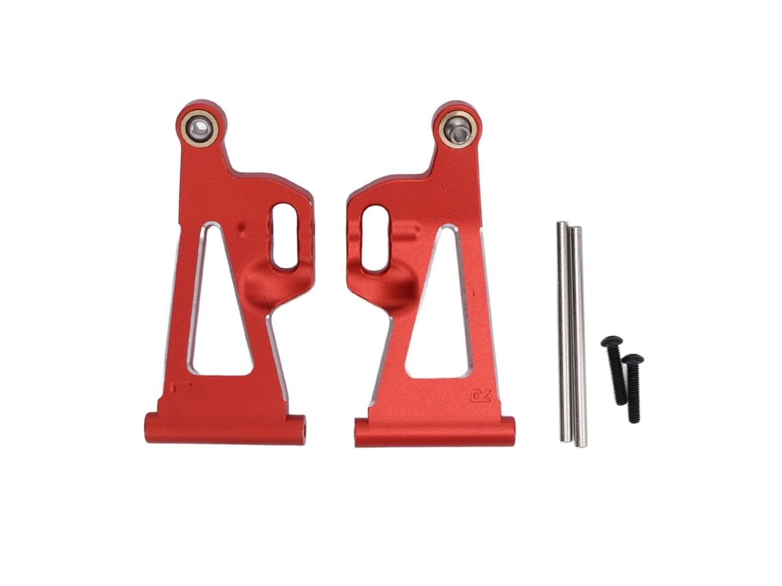 Ymsl 2pcs Brazo Oscilante Inferior Delantero De Aluminio Para Hyper Go 1/14 14209 14210 Piezas De Mejora Hxl