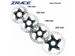 Rotor de freno de disco Zrace MTB de 140 mm y 203 mm con potente disipación de calor flotante Vayotoy