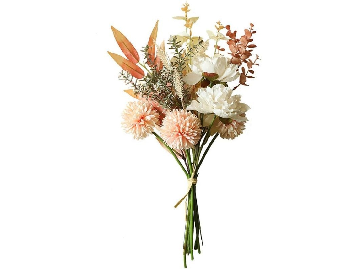 Ramo De Flores Artificiales De Seda 2025 Para Decoración Del Hogar, Bodas Y Fiestas.