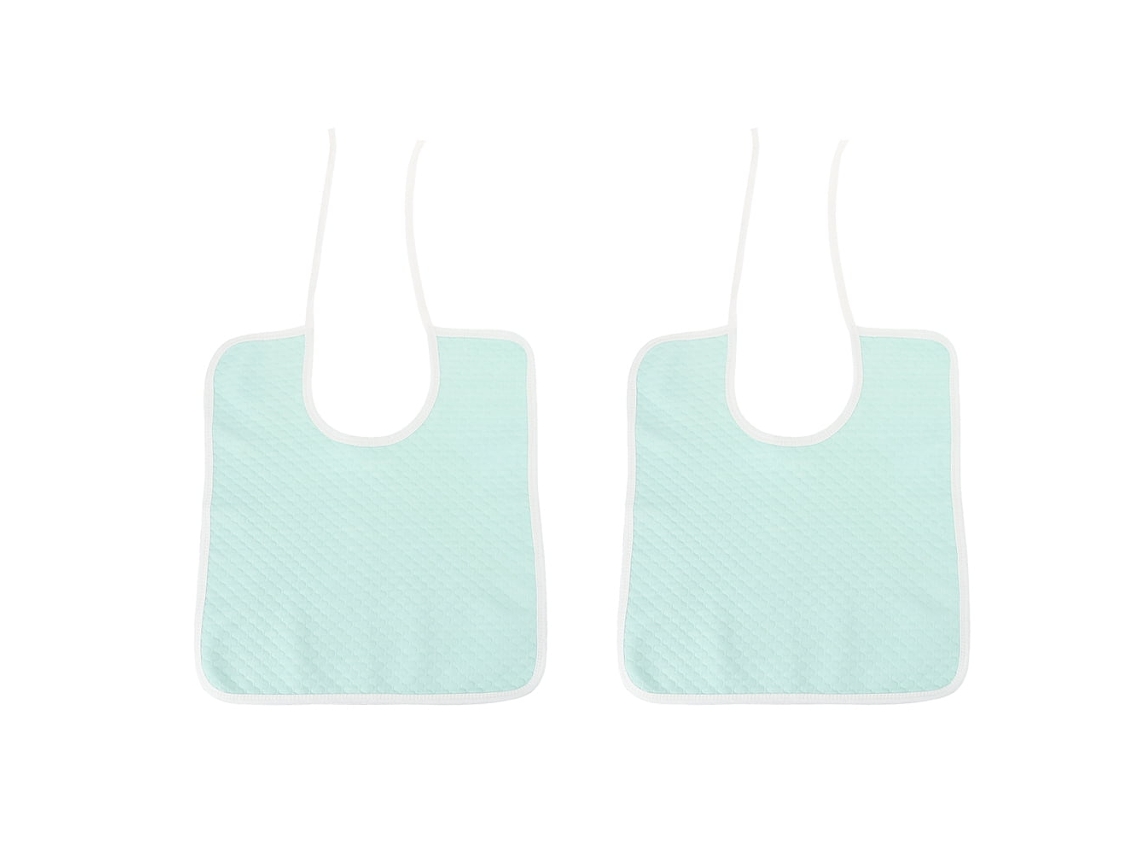 2 baberos lavables para comer para personas de mayor tamaño, protectores de ropa para personas de mayor tamaño.