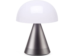 CANDEEIRO LEXON MINA L AUDIO CINZA ESCUR