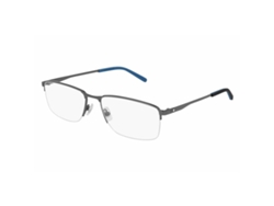 Montura De Gafas Hombre Montblanc Mb0107o-005 (gris - Metal - 150 Mm - Ø 58 Mm)