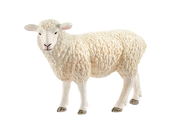 SCHLEICH Figura de oveja Blanco