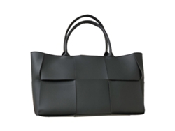 Bolso De Mano Para Mujer De Piel Sintética Con Cierre De Cremallera, Ligero, Versátil, Para Llevar Al Hombro O En La Mano, Color Negro.