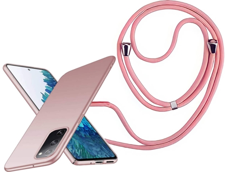 Funda Redmi Note 10 4G Turtleshell Rígida con Collar Rosa