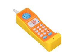 2026-juguete Teléfono Infantil Educativo Musical Simulación Retro Con Luces Para Niños Niñas Amarillo