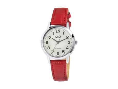 Reloj para Mujer Q&Q (0.80 x 3.00 x 22.00 cm - Rojo)