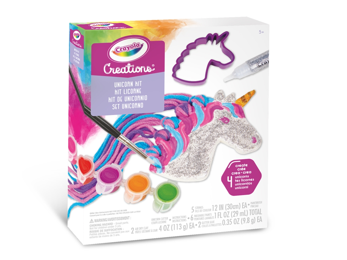 Set de plastilina con purpurina para niños CRAYOLA 04-1153 (6 anos)