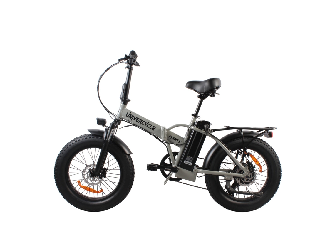 Univercycle B3 Bicicletas Eléctricas - Motor 350w Batería 48v13ah 20 Pulgada Neumáticos Freno De Disco Hidráulico - Gris