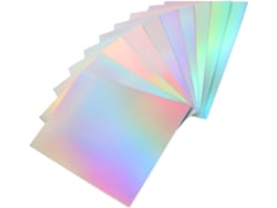 Paquete De 50 Hojas Cuadradas De Papel Plegable Para Manualidades, Fáciles De Usar.