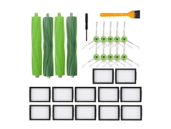 Piezas de repuesto para aspiradora Irobot Roomba E5 E6 E7 I7 I7, Kit de reposición cepillo de filtro cepillos laterales
