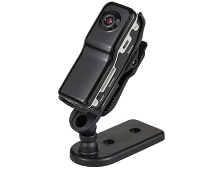 Grabadora de video digital portátil Mini DV Monitor Micro Pocket Cámara de seguridad interior perfecta para el hogar y la oficina (Negro) YIZHOOD